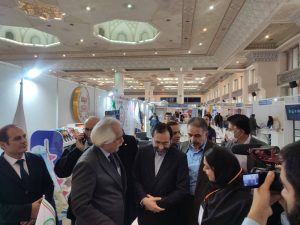حضور پررنگ فدراسیون تشکلهای صنایع غذایی ایران در نمایشگاه سلامت بنیان