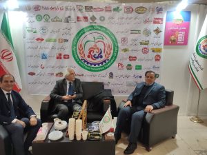 حضور پررنگ فدراسیون تشکلهای صنایع غذایی ایران در نمایشگاه سلامت بنیان
