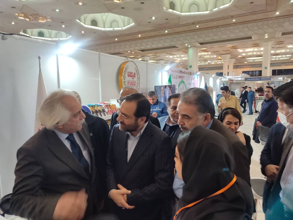 حضور پررنگ فدراسیون تشکل‌های صنایع غذایی ایران در نمایشگاه سلامت بنیان