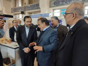 حضور پررنگ فدراسیون تشکلهای صنایع غذایی ایران در نمایشگاه سلامت بنیان